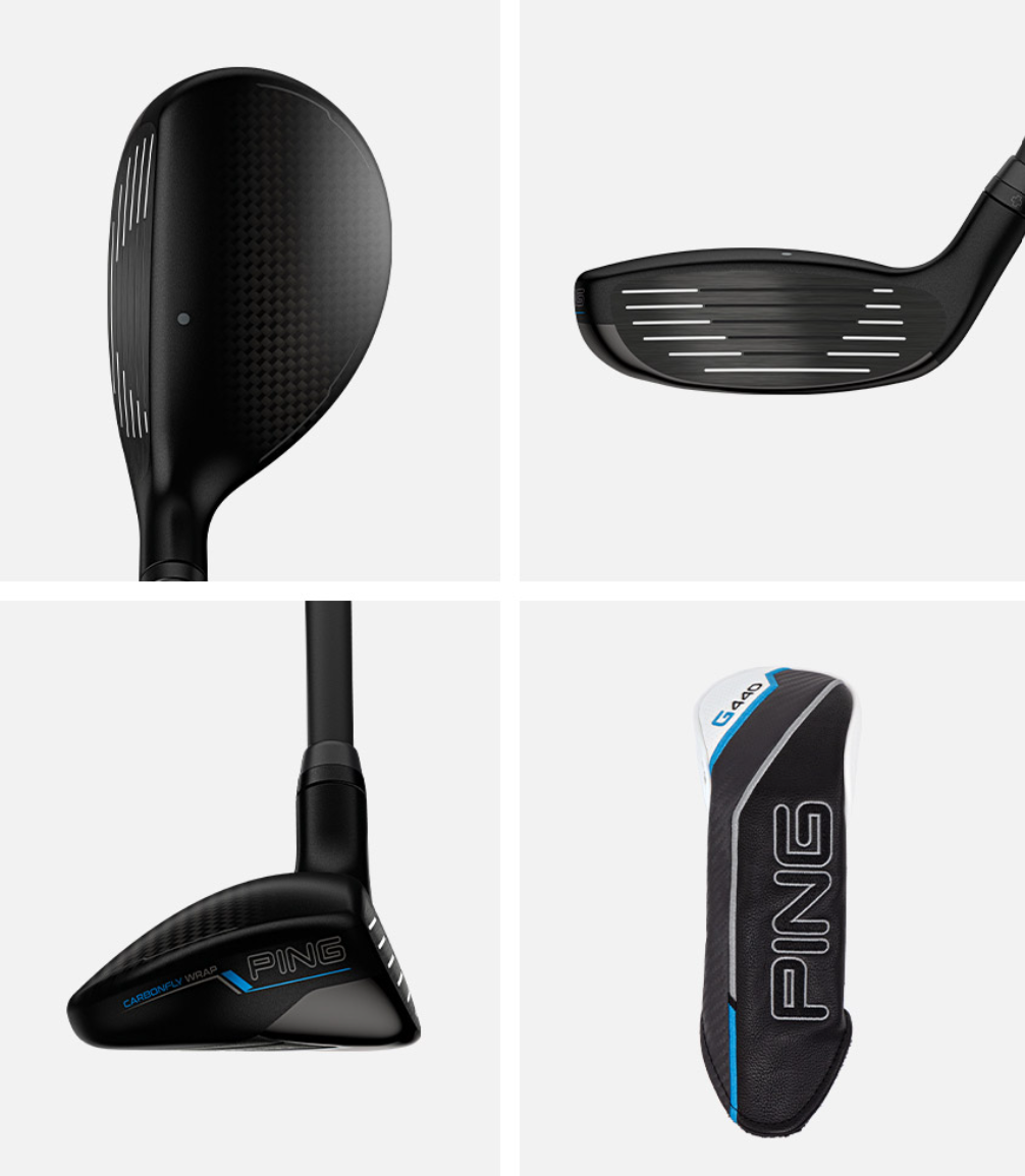 PING G440 Hybrid views and headcover