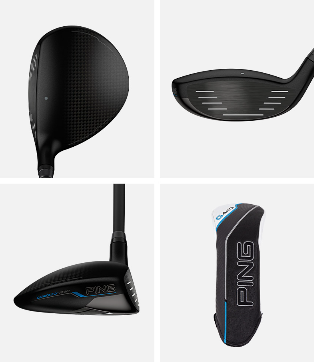 PING G440 MAX fairway views and headcover