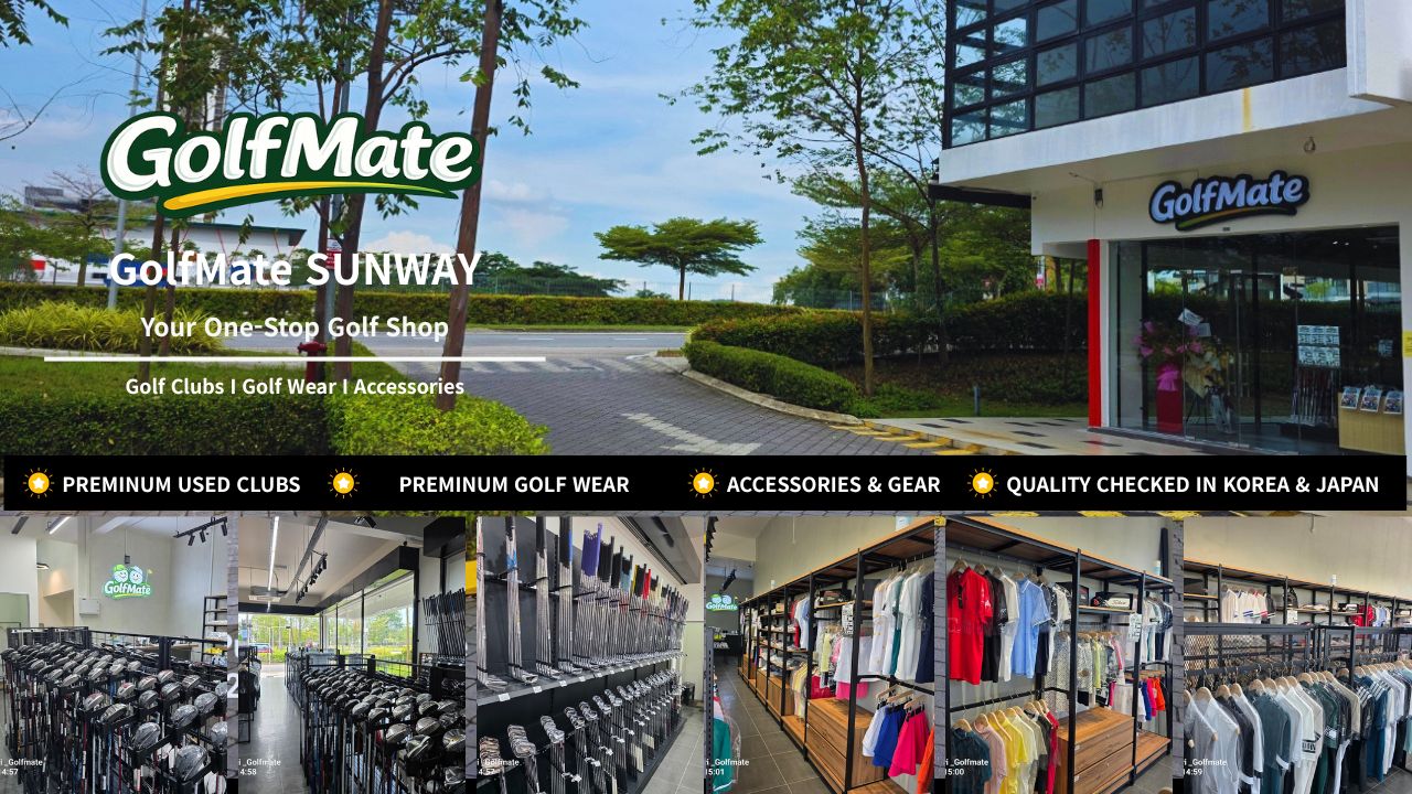 GolfMate Sunway golf shop in Iskandar Puteri, Johor